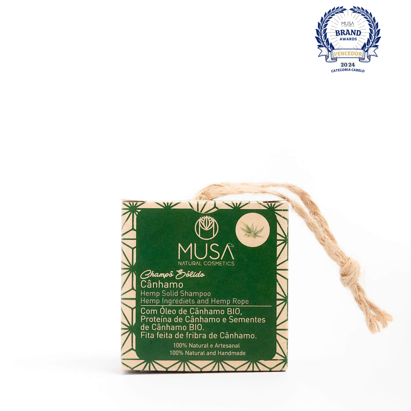 Champô Sólido de Cânhamo